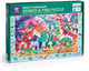 Puzzle d'objets cachés Mudpuppy - puissants dinosaures - 59x39cm - 64 pièces - 4 ans