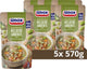 Unox - soupe en sachet - soupe de légumes claire - 5 sachets x 570 ml