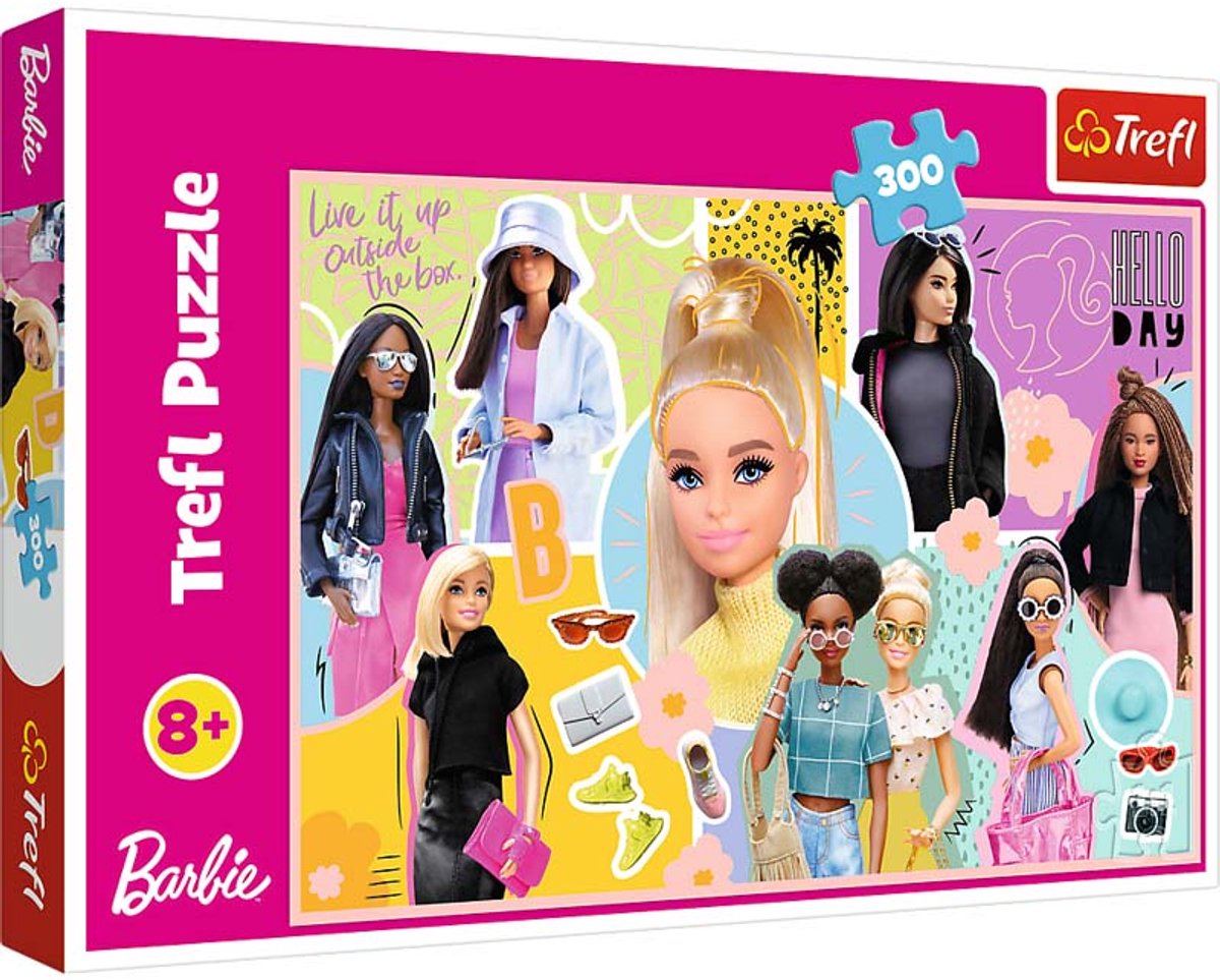 Trefl - puzzles - 300 - votre Barbie Mattel préférée, Barbie