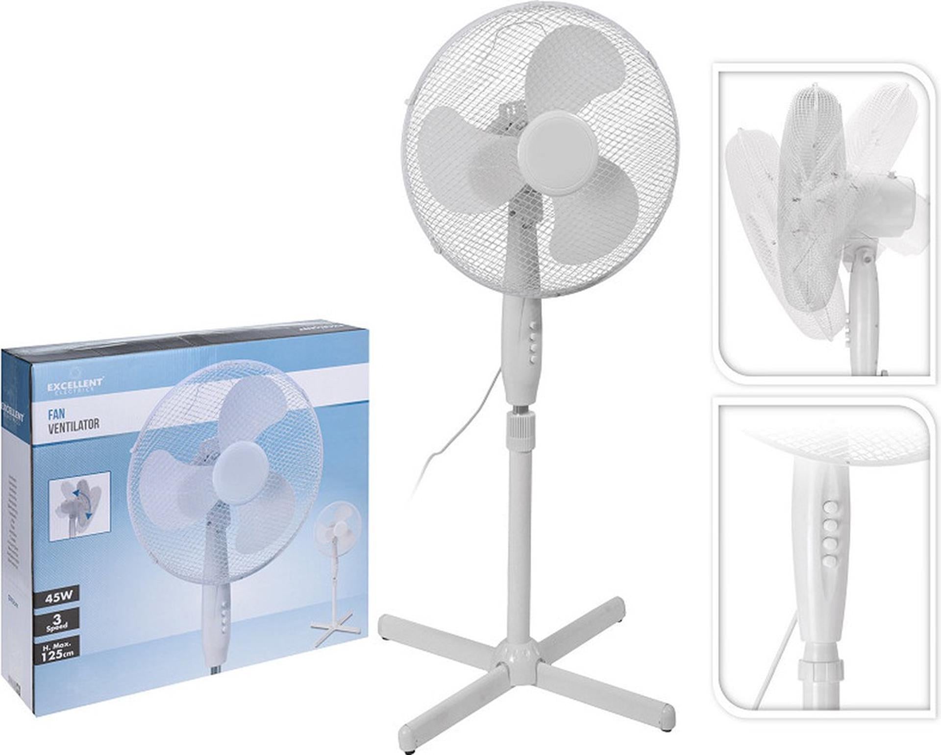 Excellent ventilateur électrique sur pied diamètre 40 cm