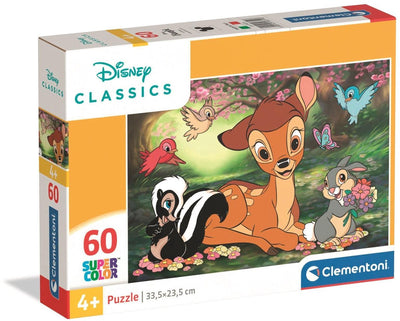 Puzzle enfant Clementoni Disney classique - puzzle 60 pièces - puzzle et jouets éducatifs - jeux et puzzles pour enfants à partir de 4 ans