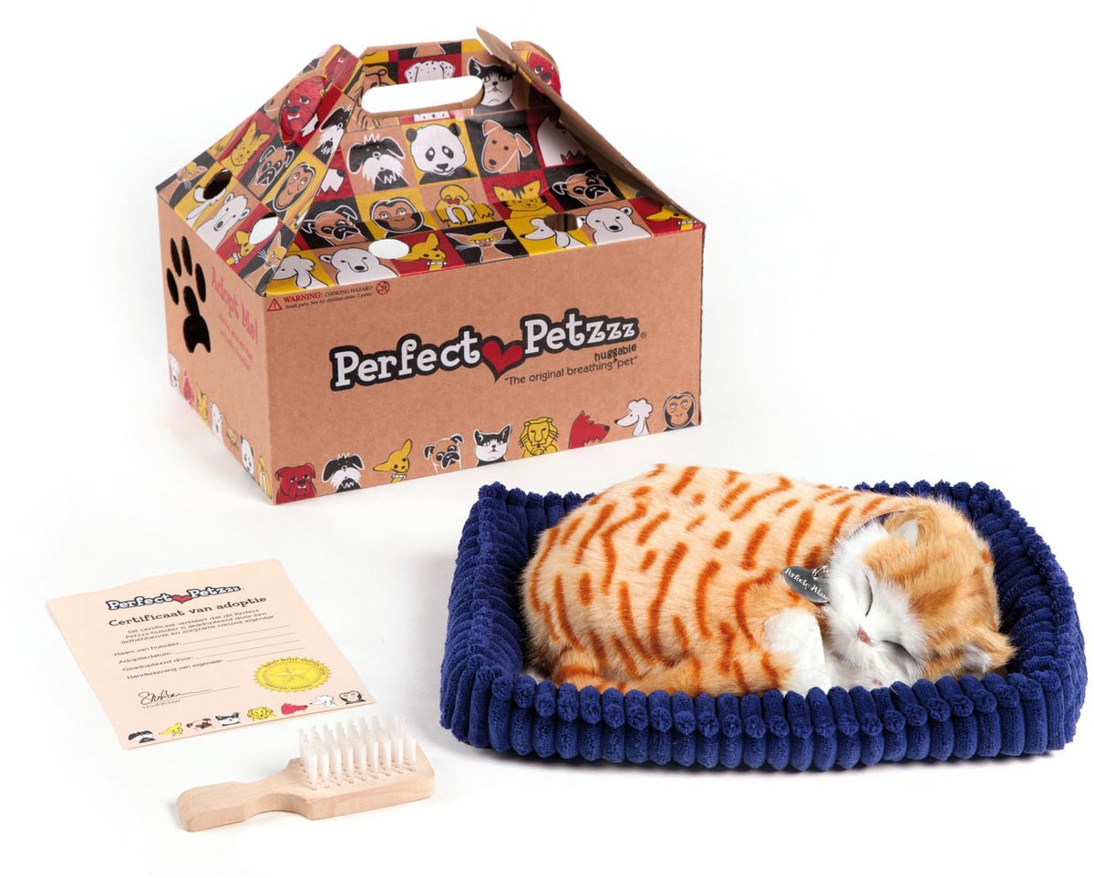 Perfect Petzzz Perfect Petzzz Soft Orange Cat