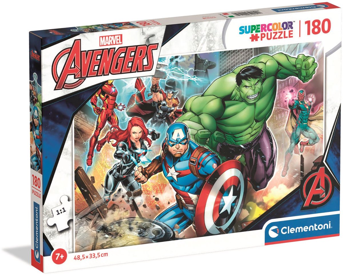 Clementoni Puzzle The Avengers, 180e.