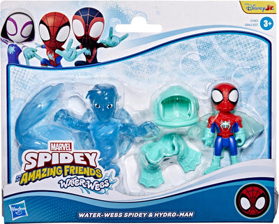 Hasbro Marvel Spidey et ses incroyables amis Water-Webs Spidey et Hydro-Man - Figurines d'action