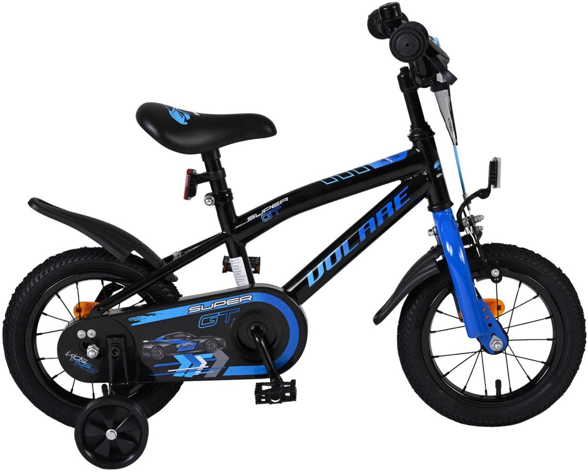 Volare Super GT Children's Bike - Boys - 12 pouces - Bleu