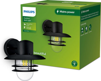 Philips LED Applique Philips Inyma - noire - E27