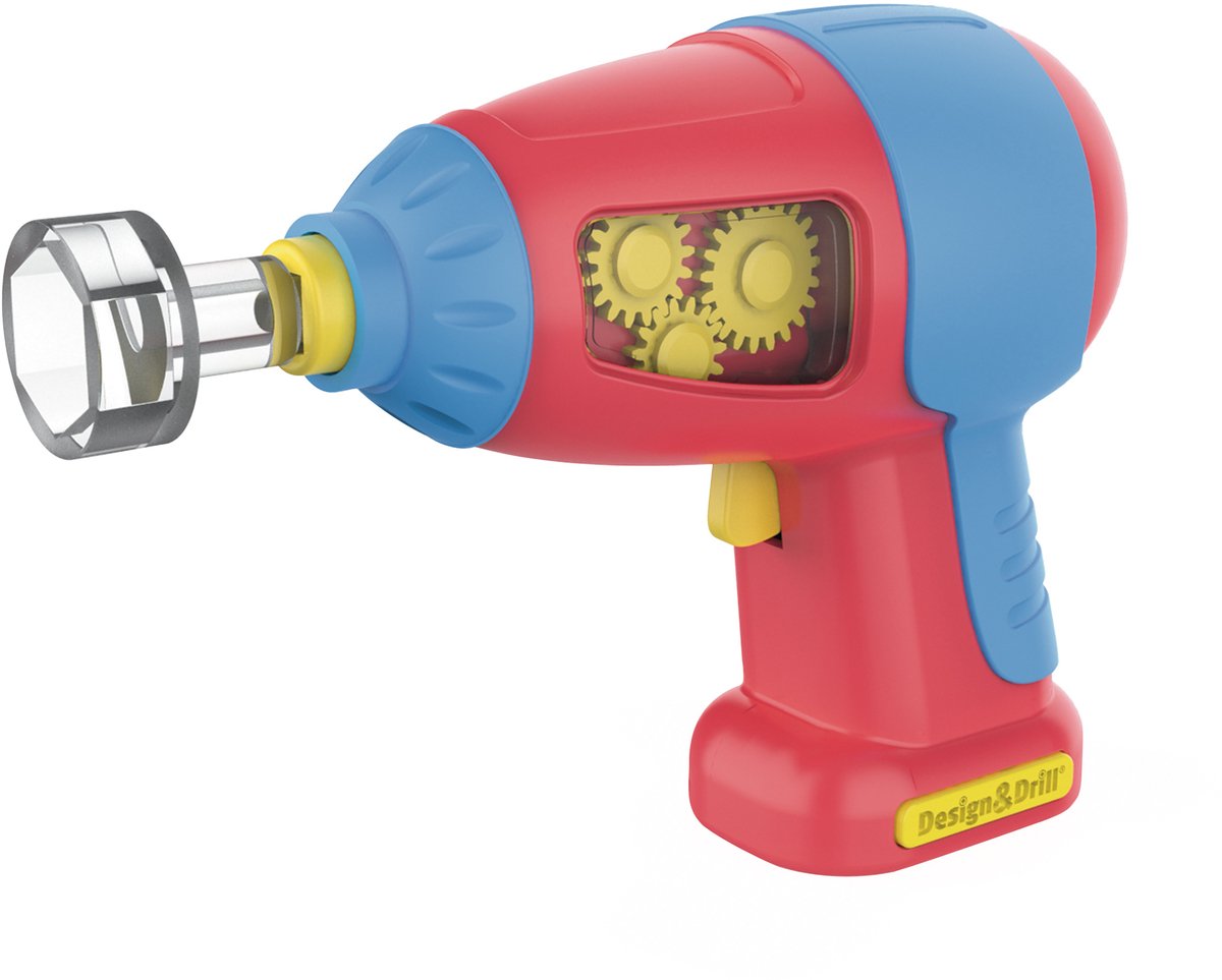 Ressources d'apprentissage jouet perceuse conception perceuse perceuse électrique multicolore. - 3+