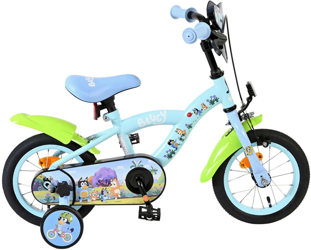 Vélo pour enfants Bluey - uni - 12 pouces - bleu