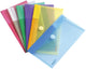 Chemise à documents Tarifold couleur de collection pour chèque format (250 x 135 mm) paquet de 6 pièces