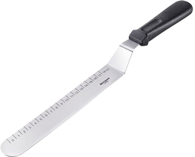 Couteau à palette Westmark, avec indication de taille en cm, longueur : 38,7 cm, plastique inox, argent noir, 30072270