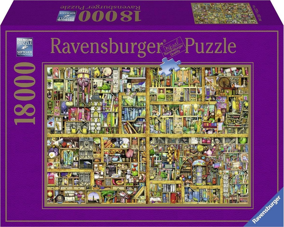 Puzzle de Ravensburger: Bibliothèque magique