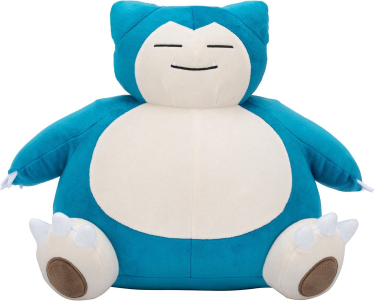 Pokémon Jazwares - peluche endormie 30cm - ronflex