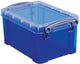 Boîte vraiment utile 0 | 7 litres | bleu transparent