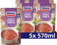 Unox - soupe en sachet - soupe chinoise aux tomates - 5 sachets x 570 ml