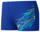 Speedo medley logo aqua shorts garçons maillot de bain de sport - bleu turquoise