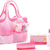 Baby Rose Diaper Sac avec accessoires