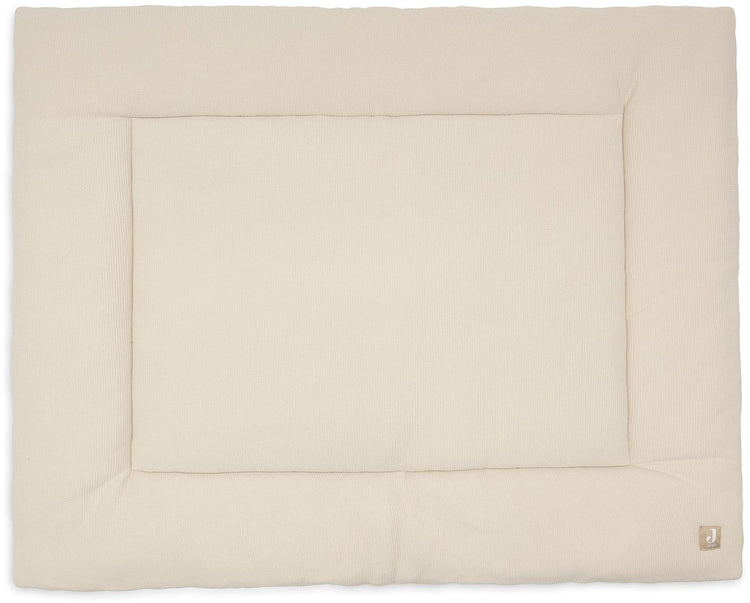 Jollein couverture de parc bébé - 75x95cm - petite gaufre - sable chaud