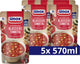 Unox - soupe en sachet - soupe classique aux tomates - 5 sachets x 570 ml
