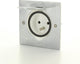 Prise murale de sol Legrand - 1v - ip44 - résistante aux chocs - inox