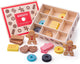 Bigjigs Boîte en bois avec biscuits