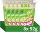 Knorr bonnes pâtes - carbonara xxl - sans colorants artificiels ni conservateurs - 8 x 92 g