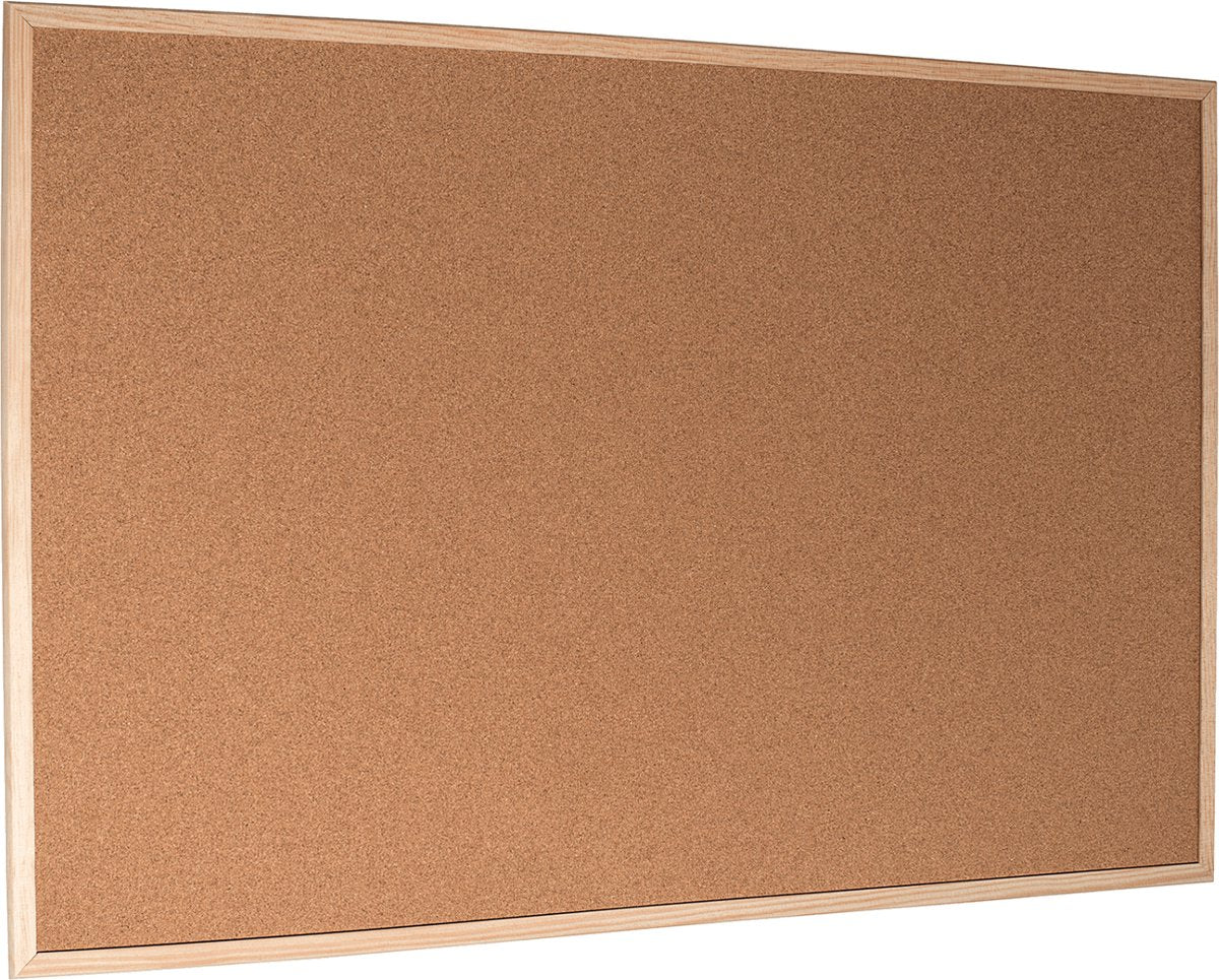 Tableau d'affichage en liège Esselte - 59x39,5 cm - marron naturel