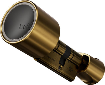 Bold security technology bv bold cylindre - bold Elite - sx-33 - serrure de porte intelligente - acier inoxydable - laiton