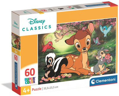 Puzzle enfant Clementoni Disney classique - puzzle 60 pièces - puzzle et jouets éducatifs - jeux et puzzles pour enfants à partir de 4 ans