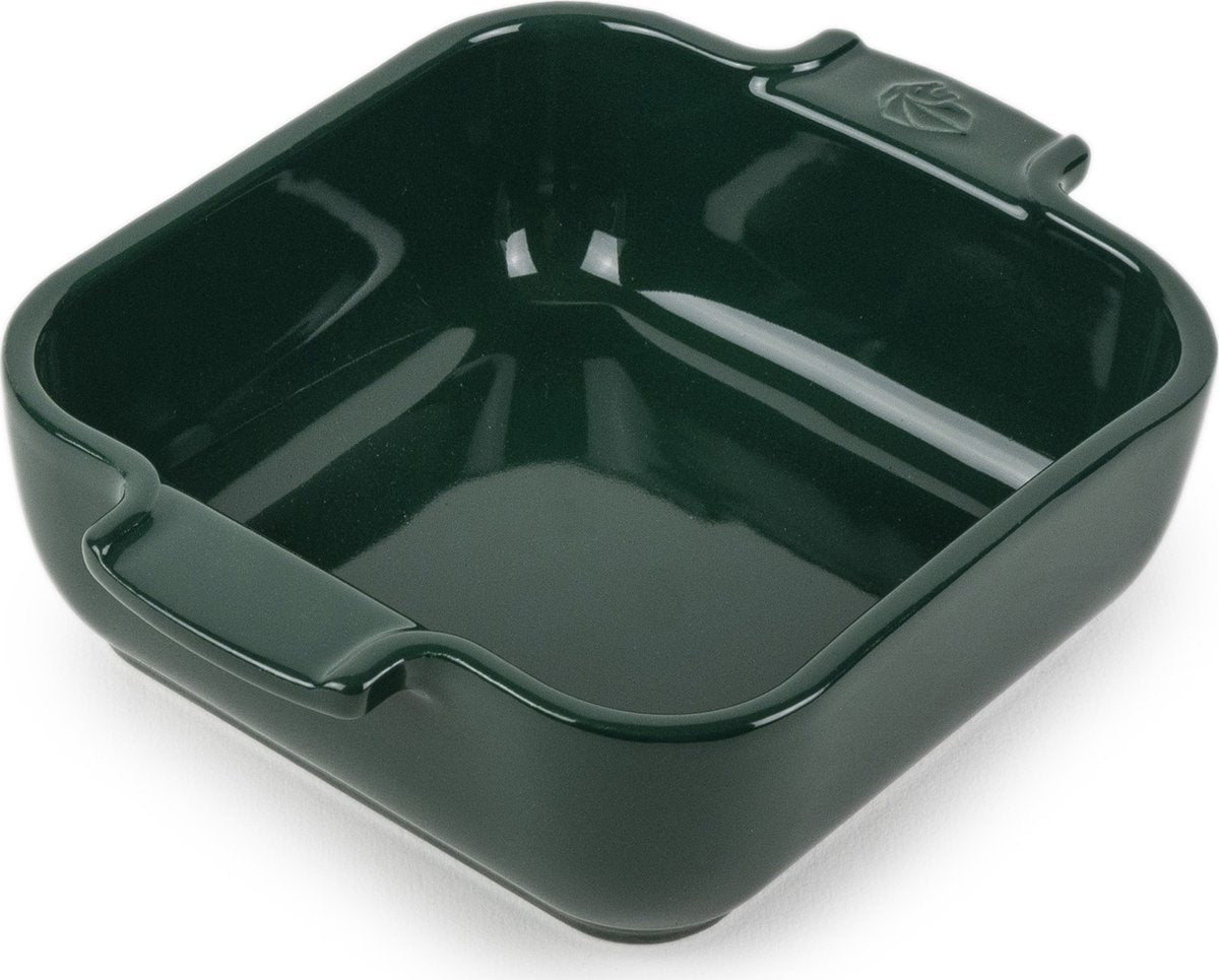 Plat à four Peugeot Appolia 18 cm - vert forêt - carré