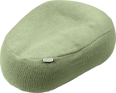 Meyco baby teddy relax housse pour coussin d'allaitement - vert olive