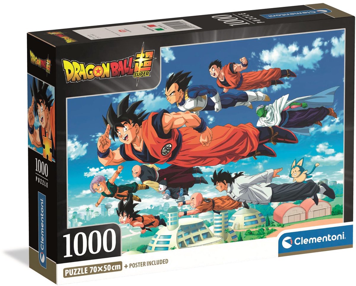 Clementoni - puzzle - 1000 pièces - Dragon Ball