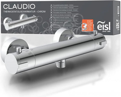 Mélangeur de douche EISL Claudio Chrome thermostatique -colore