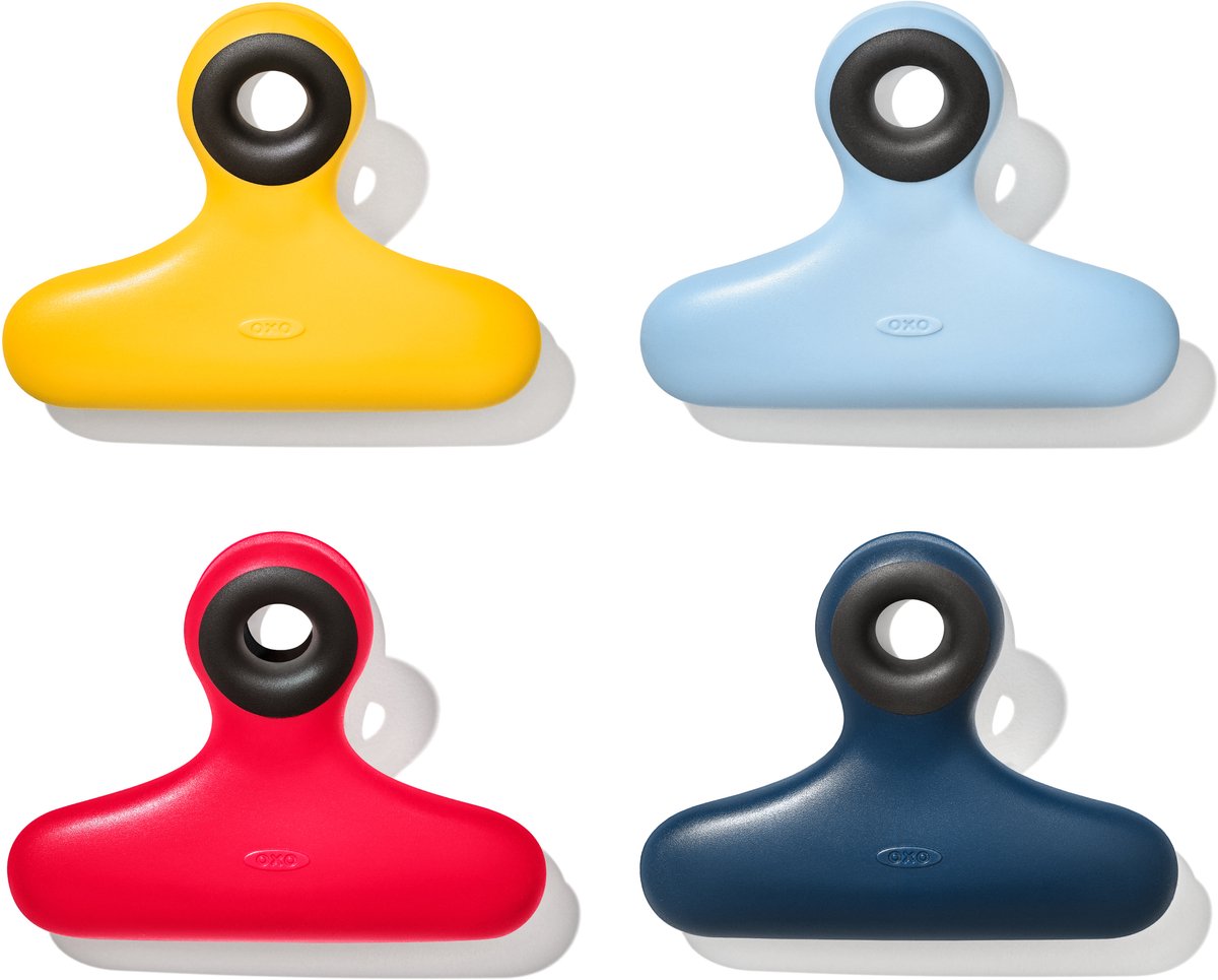 Oxo - scelleuse de sacs - robuste - lot de 4 pièces