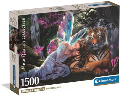 Clementoni puzzle ma sentinelle 1500 pièces de puzzle coloré et amusant.