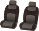 Carpoint set de housses de siège chicago uni 4 pièces gris