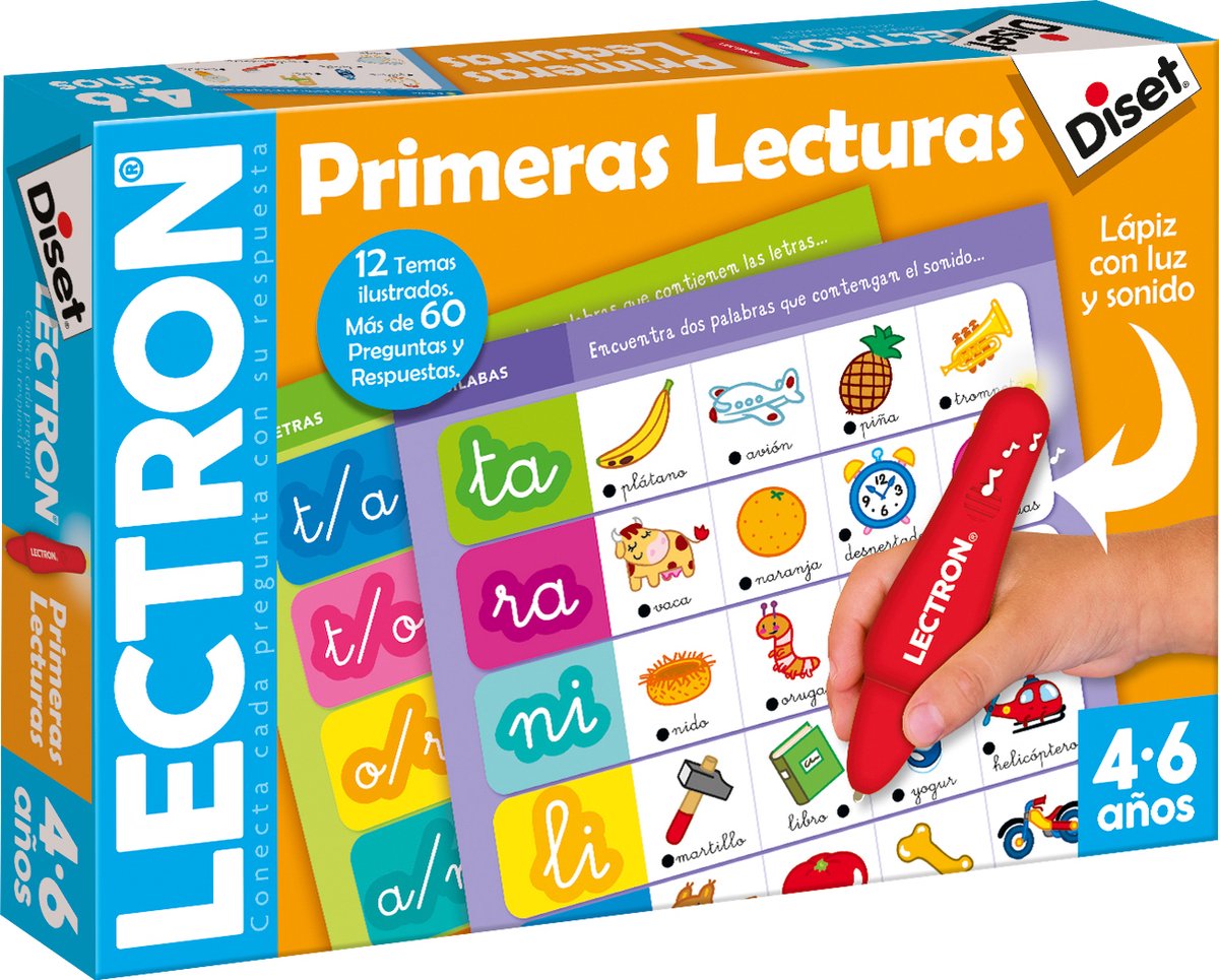 Diset jeu éducatif lectron primeras lecturas es