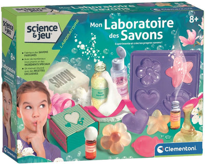 Jeu scientifique Clementoni, mon laboratoire de savon
