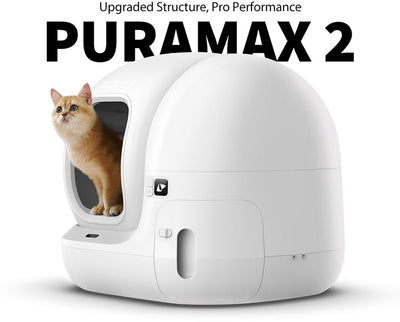 Petkit - purobot max pro avec bac à litière autonettoyant pour chat 2 - bac à litière automatique