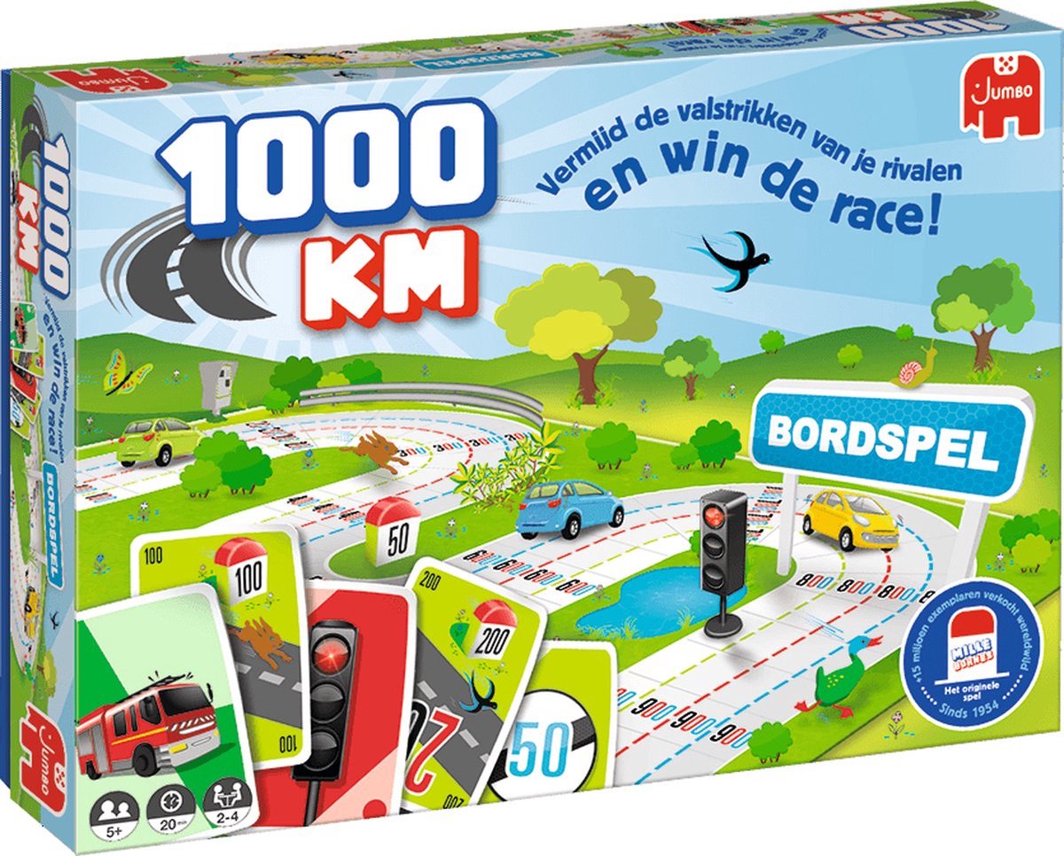Jeu de société jumbo 1000 km