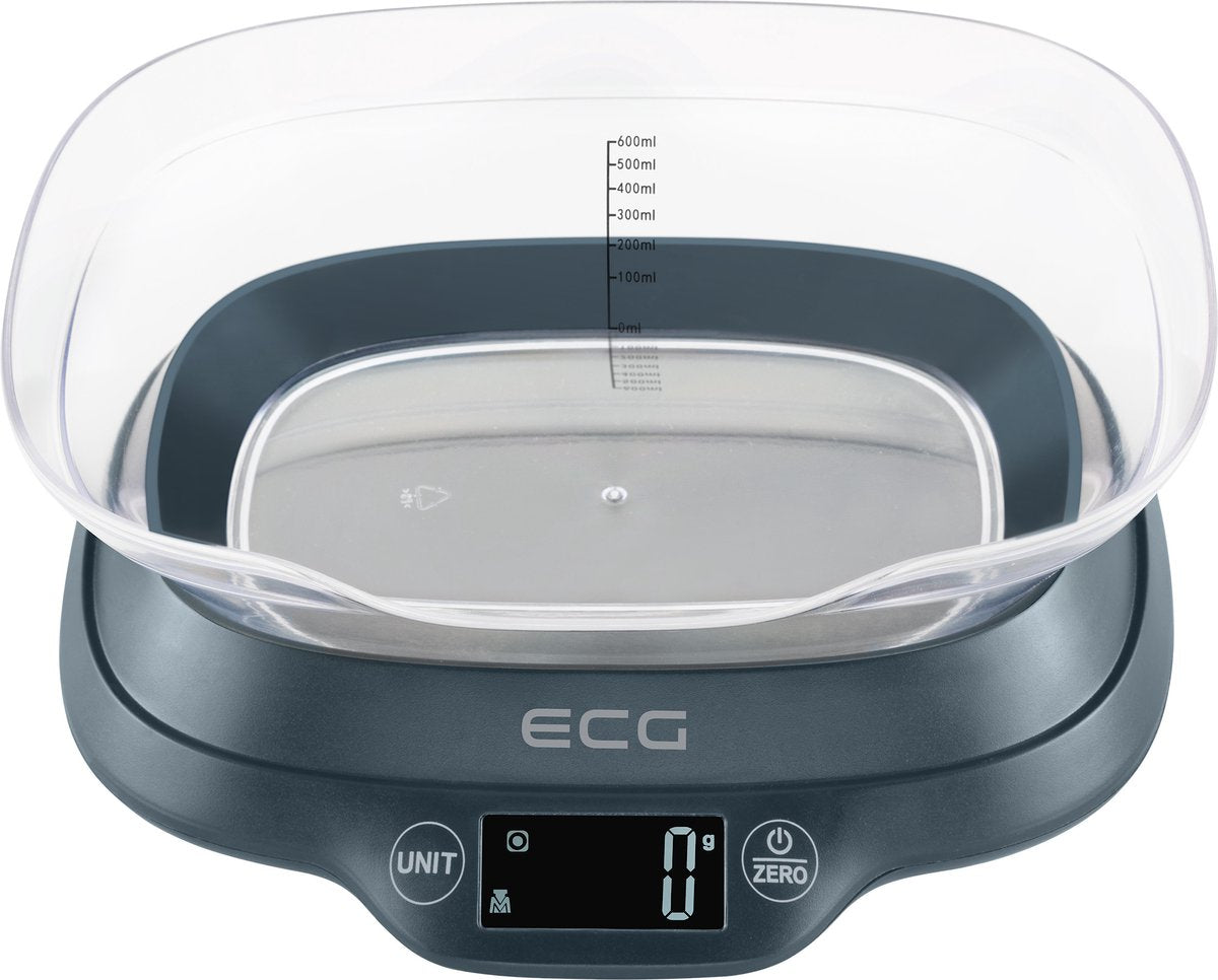 Ecg kv 1120 sm, balance de cuisine numérique, charge maximale 5 kg