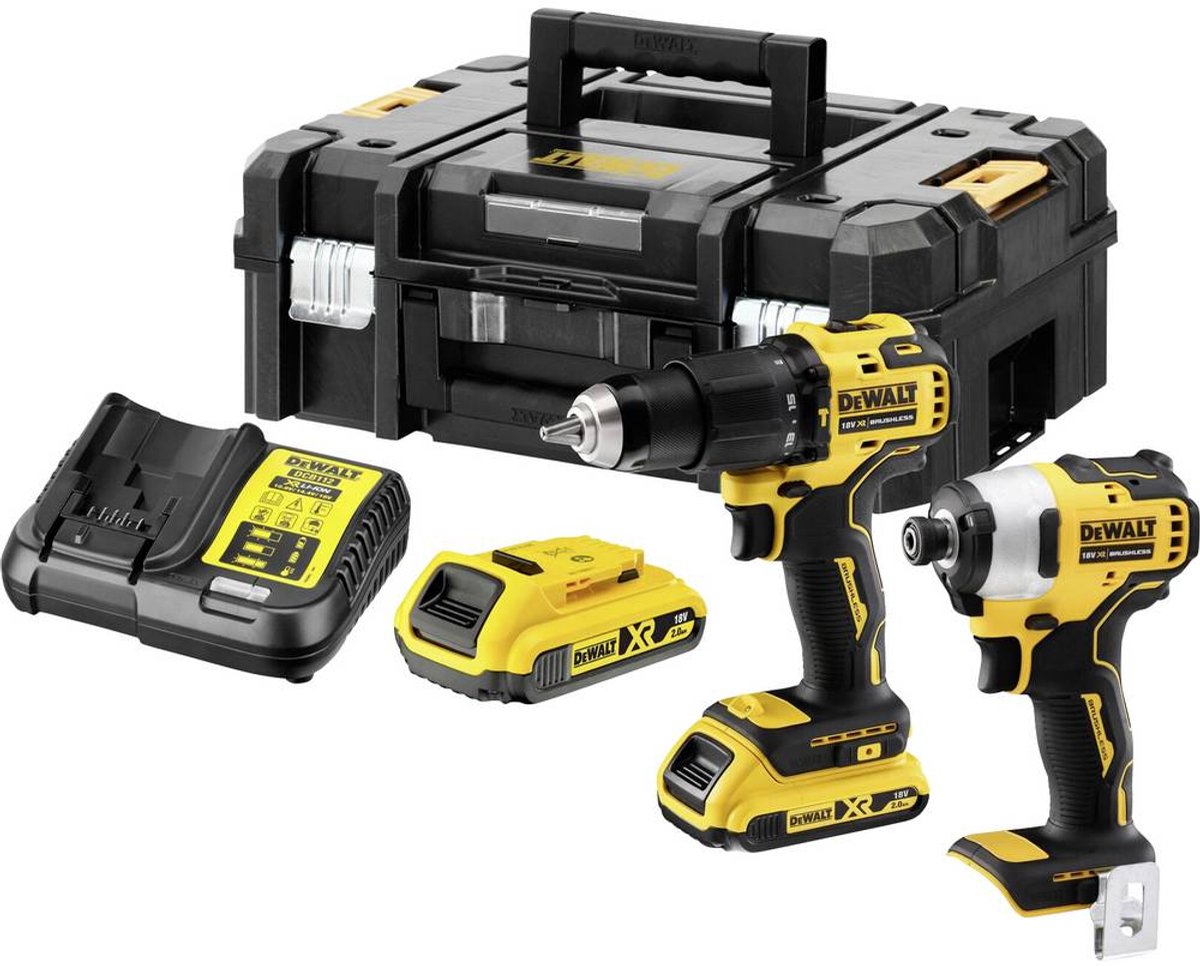 Dewalt dck2062d2t dck2062d2t-qw visseuse à percussion sans fil, perceuse à percussion sans fil, tournevis, li-ion