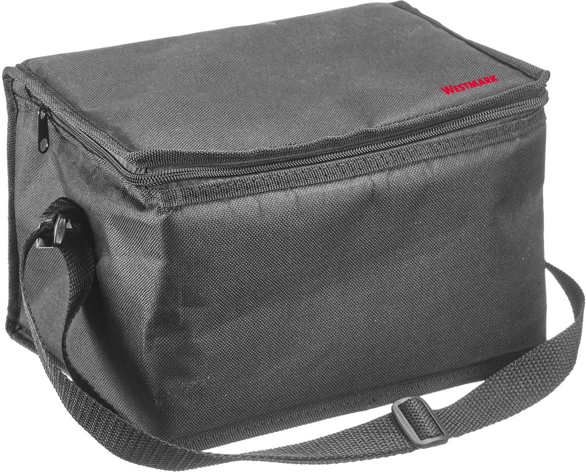 Westmark cool bag gerda - sac isotherme pliable pour boissons et nourriture, idéal pour le shopping, la plage et le camping, sac de pique-nique pour l'extérieur - 6 litres, coton, aluminium