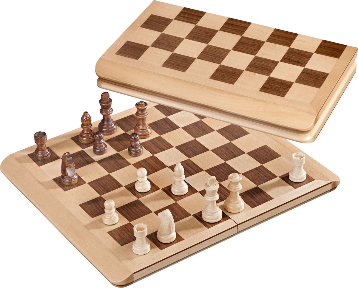 Champ de cassette d'échecs Philos 43 mm, hauteur du roi 77 mm