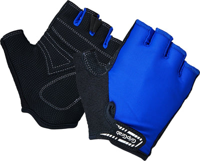 Gripgrab - gants de cyclisme pour enfants x-trainer junior à doigts courts d'été pour enfants - bleu - unisexe - taille l