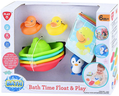 Jouez au livre de bain et au jouet de bain, 8dlg.