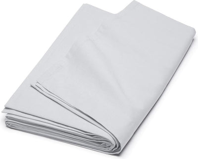 Drap Cendrillon dimanche - double - lits jumeaux - 240x270 cm - drap de dessus - satin 100% coton - gris clair