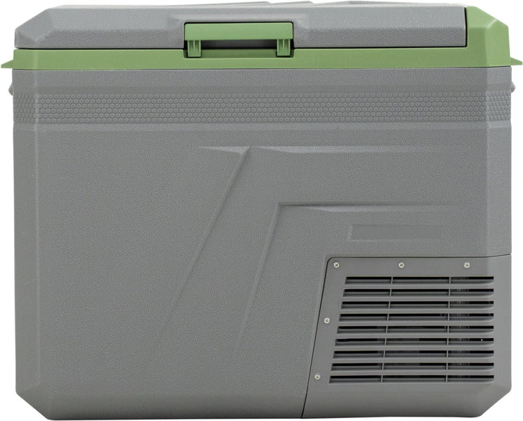 Glacière électrique à compresseur monozone Steamy -e - monozone - 46 litres - 12v et 230v - pour voiture et camping - grise