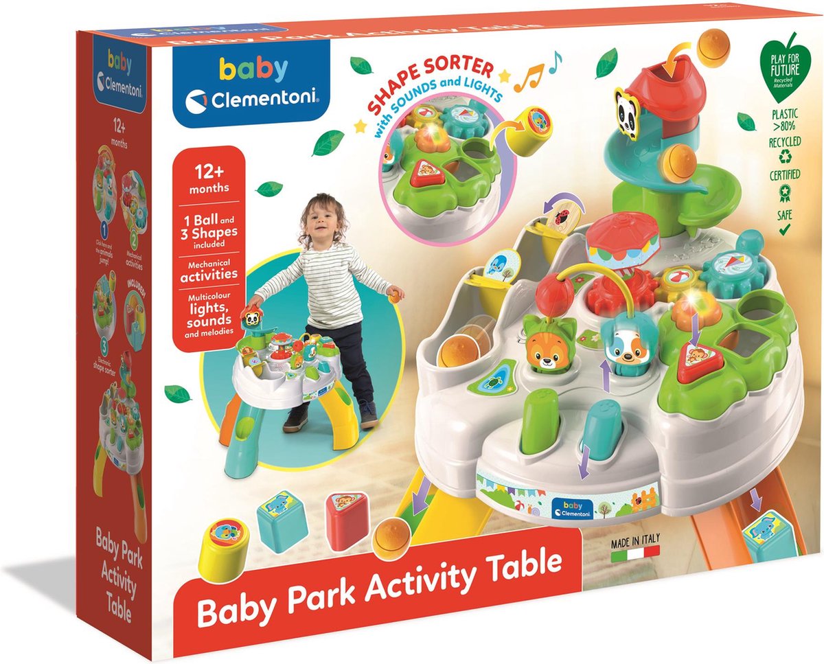 Table d'activité interactive de bébé Clementoni