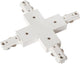 Lucide track x-connector - Éclairage sur rail pour système de rail monophasé - blanc (extension)