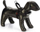 Beeztees parinca harnais confort pour chien nylon noir 42-52 cm x 20 mm